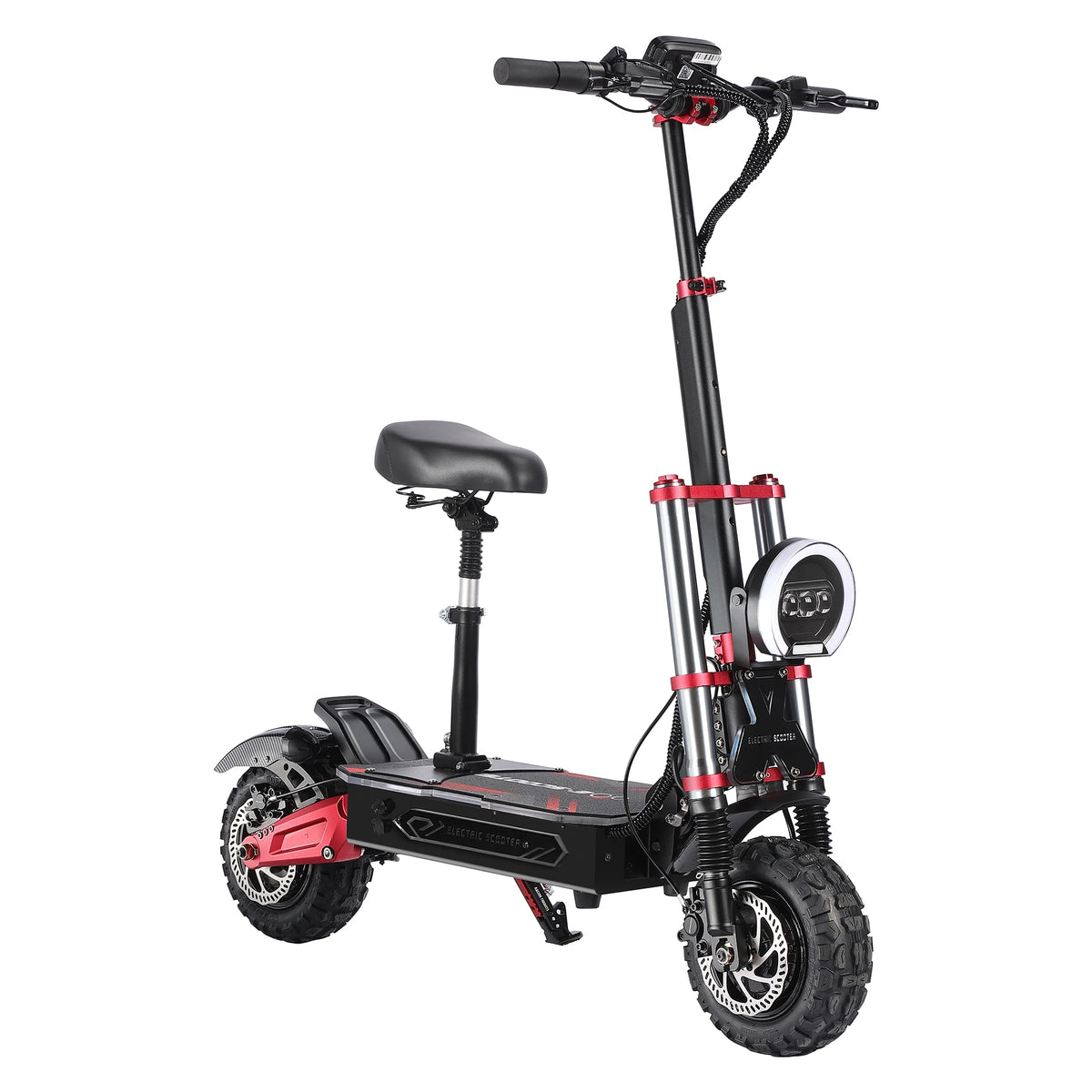 Boyueda S5-11 Electric Scooter 6000W Travel Motor 60V38AH Battery NDavid Safety App Control Electric Scooter Silent Tire Electri