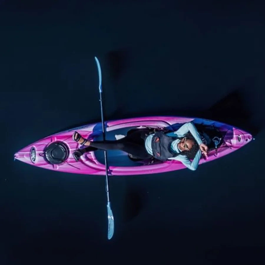 Recreational Sit in Kayak with Lightweight Patented Ram-X Material and Ergoform Seating System in 10 ft - Ideal for Outdoor Wat