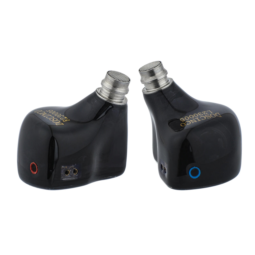 ZiiGaat Doscinco In Ear Monitor 2DD+3BA Hybrid Driver HiFi Earphone Audiophile Tuning with  IEM Cable for Musician
