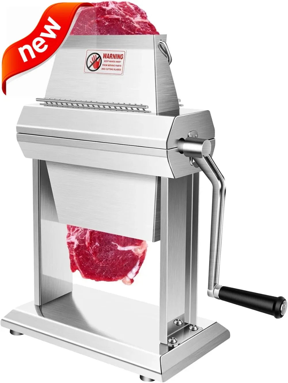 Commercial Meat Tenderizer Machine 40 Blade Heavy Duty for Steak Chicken Pork Easy Clean Stainless Steel Kitchen Tool