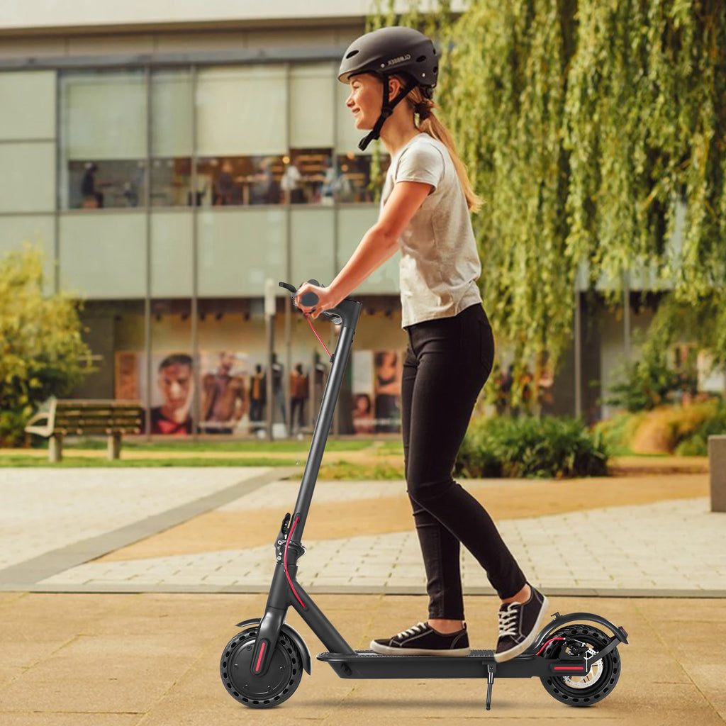 350W Folding Electric Scooter For Adults Long Range 220 LB Load Commuter Foldable E-Scooter With Smart App