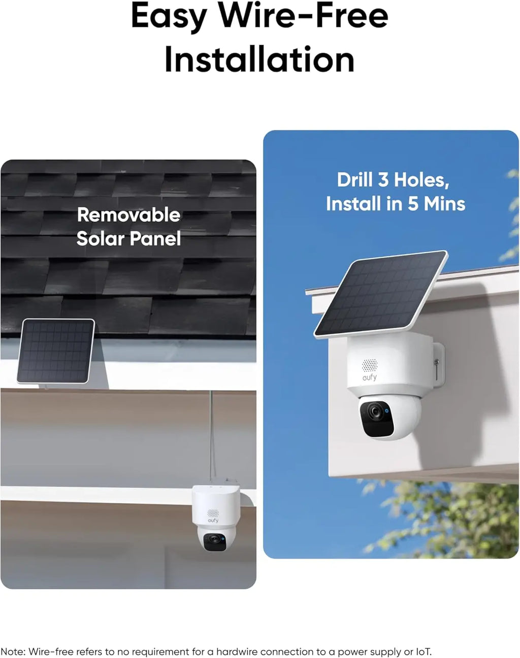 4-Cam Wireless Outdoor Security Kit with Solar, 360° Pan, AI Tracking, 2K Clarity, No Monthly Fee