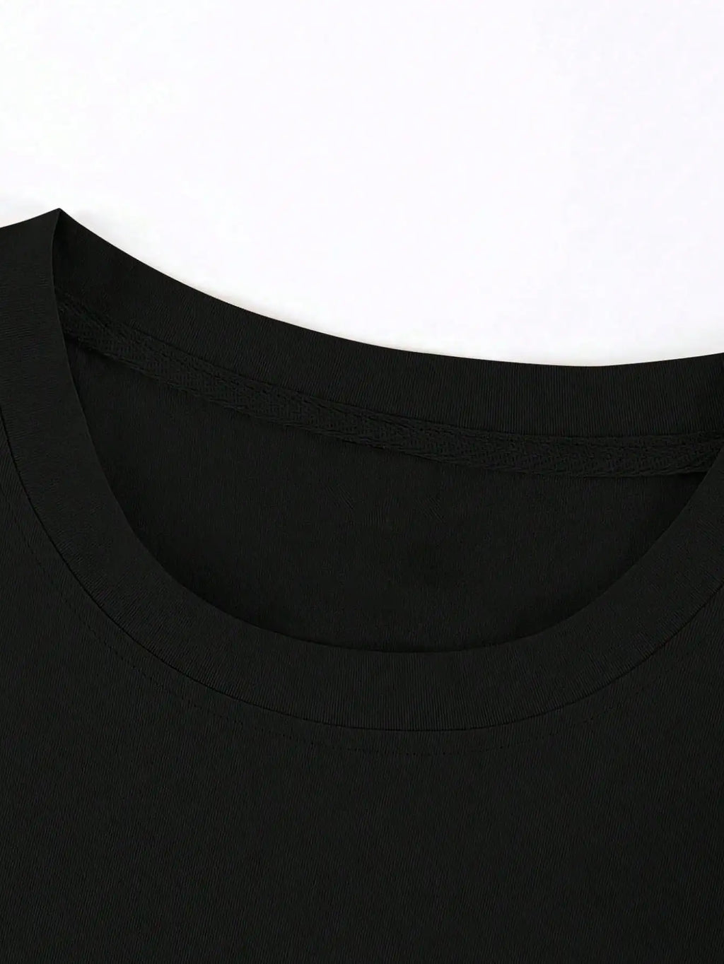 Men's Gothic Style 2-in-1 Layered T-Shirt with Cross Wing Graphic for Halloween Casual Wear