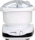 BestsellerBestsellerartiste kitchen electric stand mixer 500 watt 6.5 quart bowl with dough hook & wire whips (black trim)