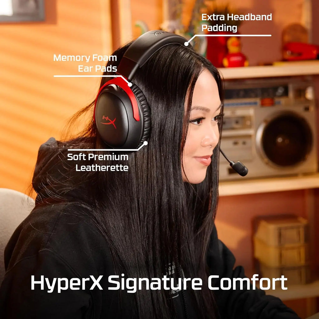 Wireless Gaming Headset with 120-Hour Battery, Bluetooth, Detachable Mic for PC, PS5, Switch