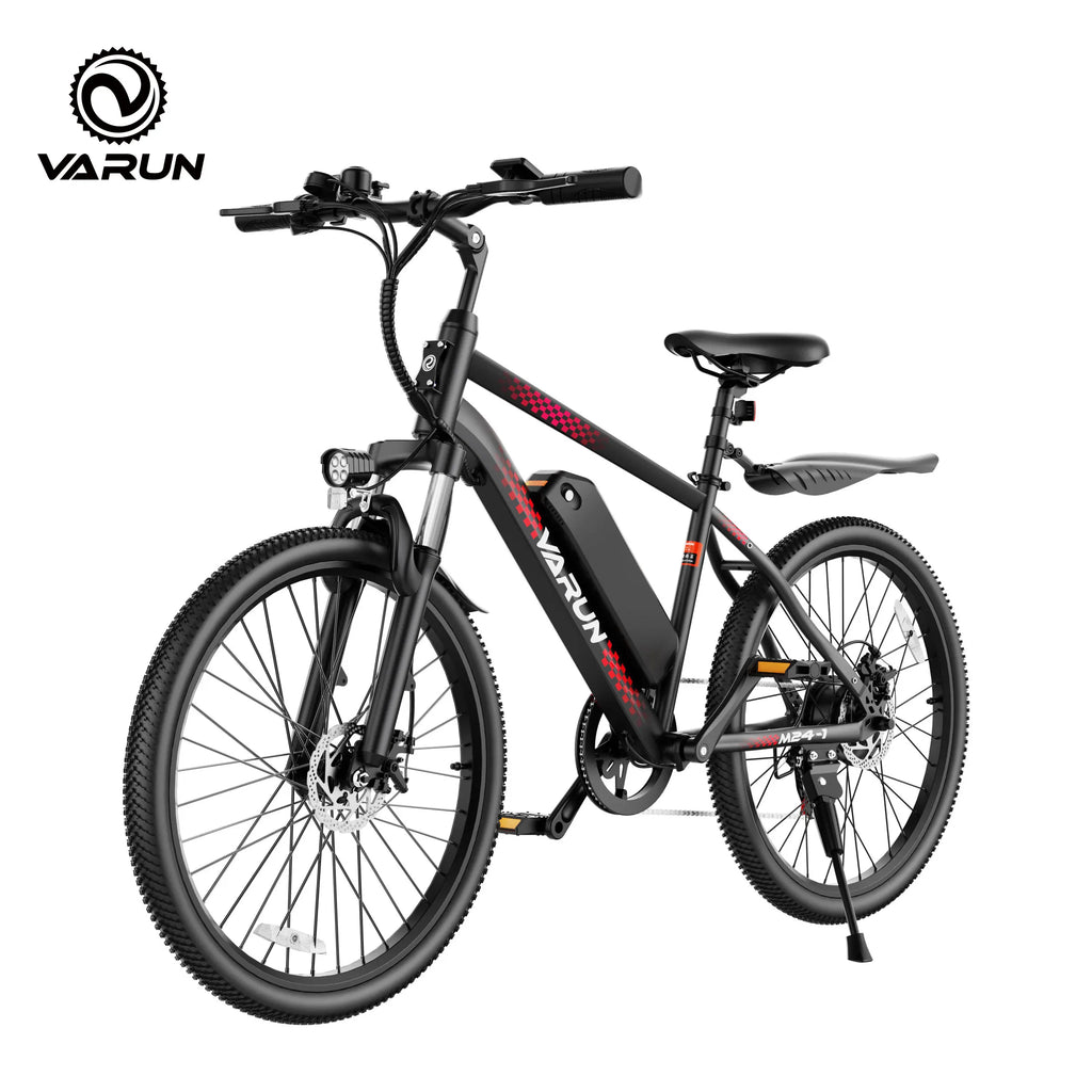 Varun M24-1 Adult Electric Bike, 500W Peak Power Electric Road Bike, 36V 7.8Ah Battery, 24-inch E-Bike, Max Speed 32km/h