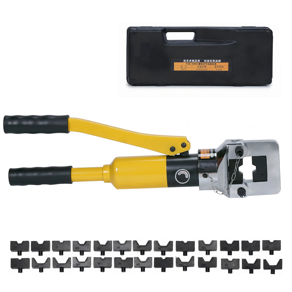Convenient Cable Crimping Pliers with Toolbox Integrate Wire Crimp Tool Thicken for Repair/Industrial/Electrical