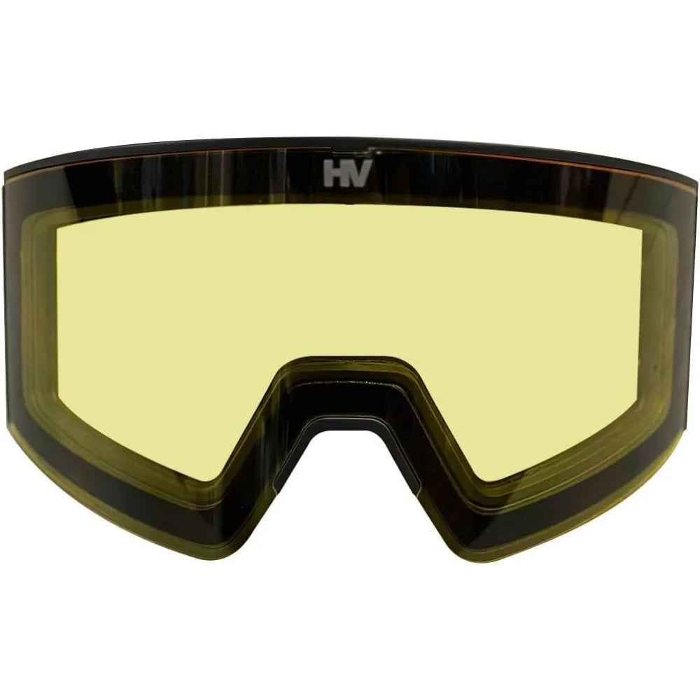 Electric Heated Snow Goggles for Winter Sports - Anti-Fog, Dual Lens, Ideal for Snowmobiling, Skiing, Snowboarding