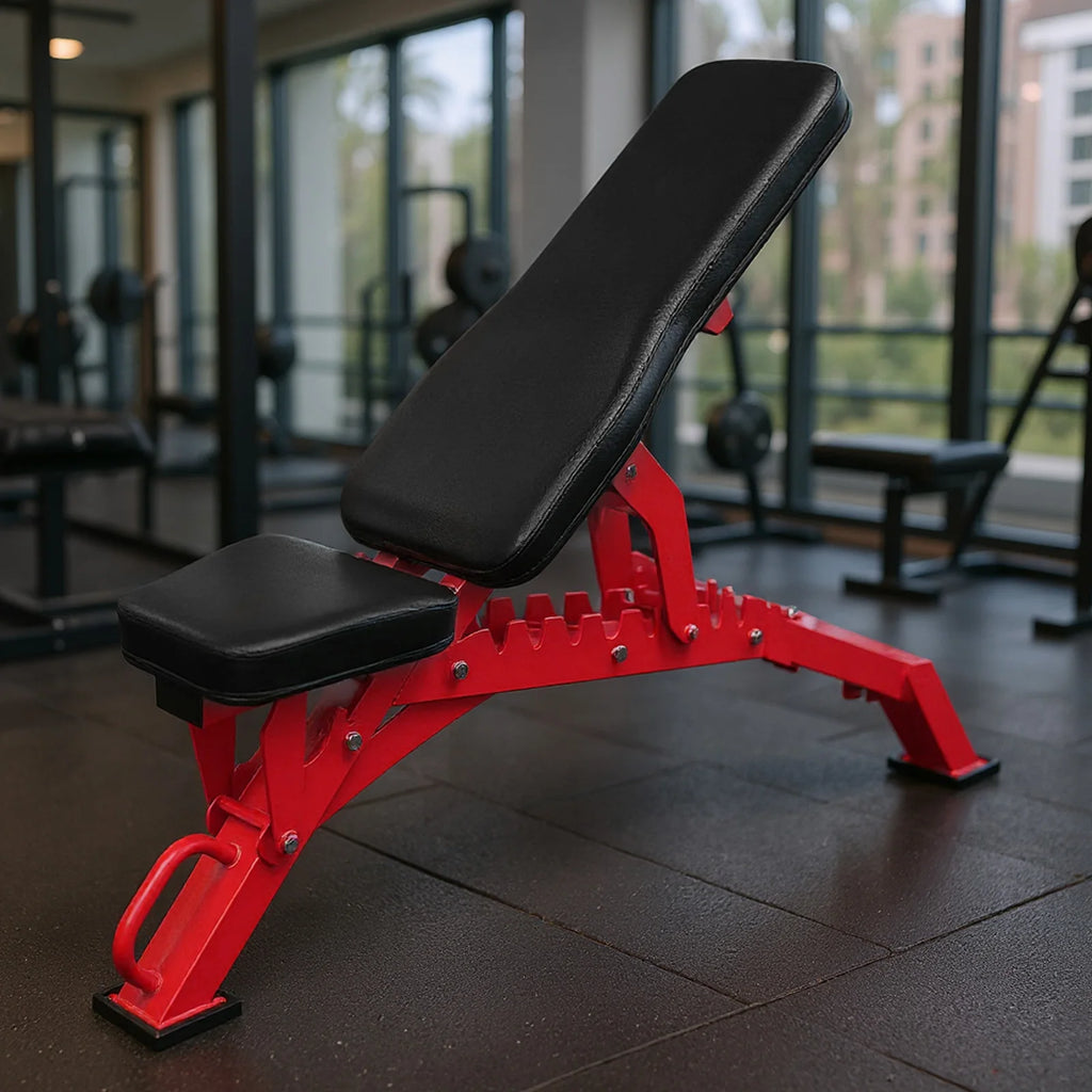 Strength Training Bench Adjustable Exercise Bench for Garage and Home Gym Workouts