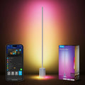 Smart RGBIC Floor Lamp with Voice Control, Music Sync, 1725lm Brightness for Living Room & Bedroom