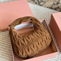 Designer Shoulder CroFashion brand Bag High Quality Leather Zipper Armpit New Autumn Winter womens Suede leather bag