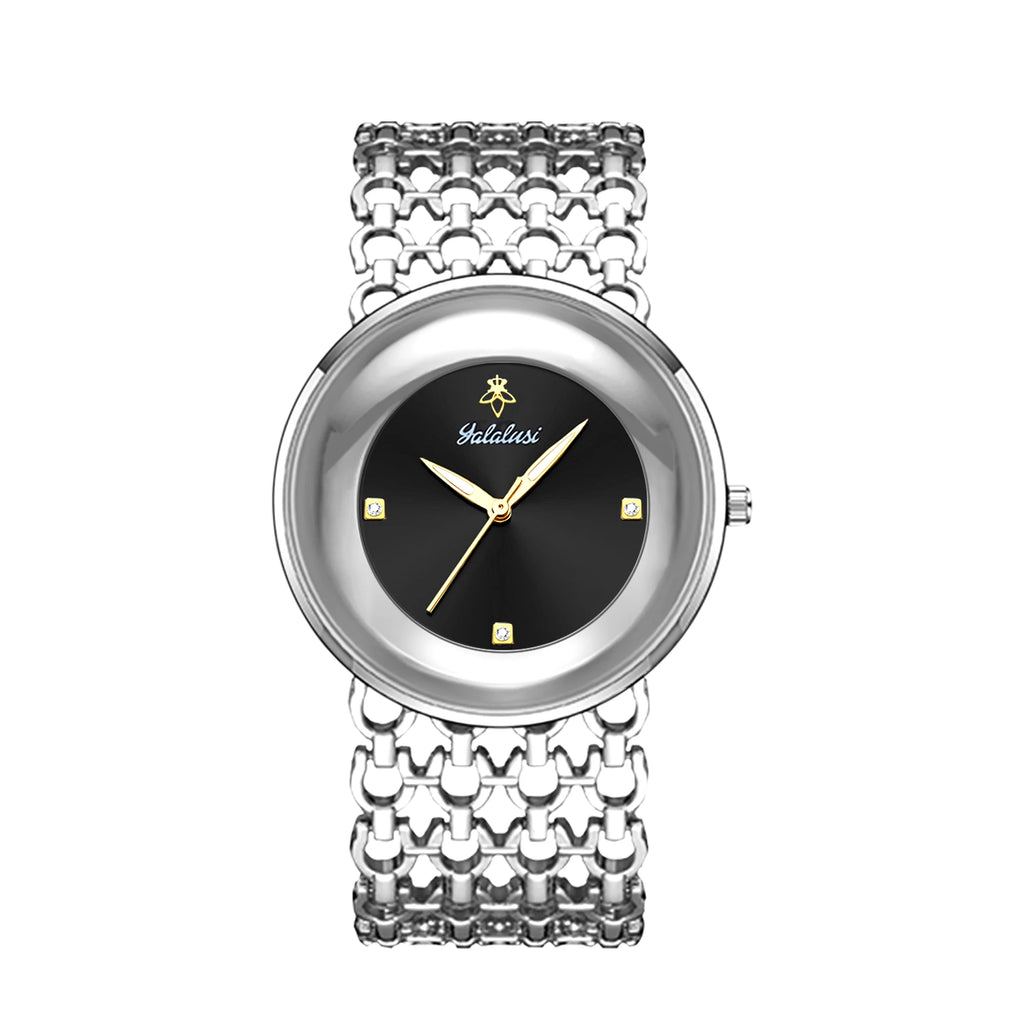 YaLaLuSi Fashion Men Women Watch Luxury Mesh Band Waterproof Quartz Wristwatch Casual Sports Free Shipping