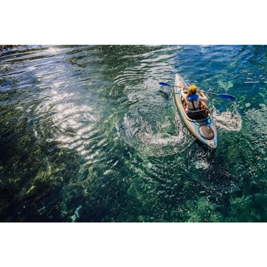 Argo 100XR - Premium Sit-in Recreational Kayak - Lightweight One-Person Kayak - 10 ft - Durable Polyethylene - Black - Easy to