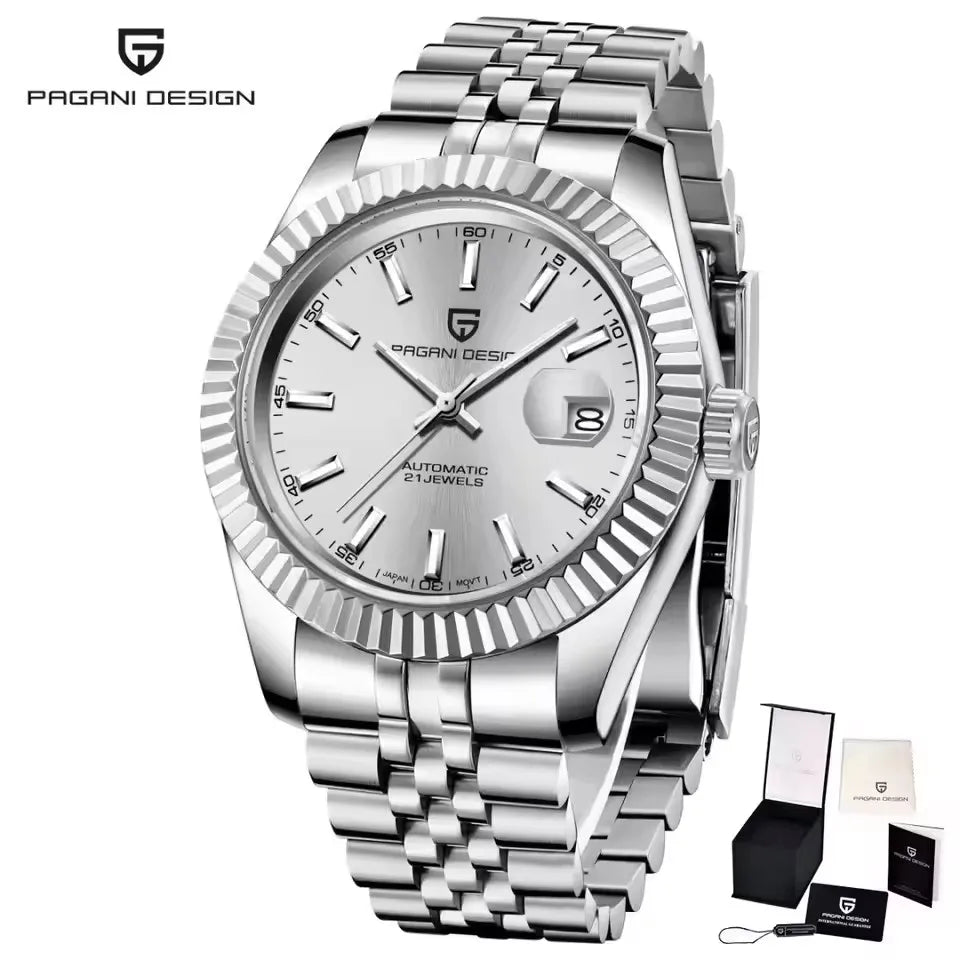 PAGANI DESIGN DD42 log dating Men watch Mechanical Watches Luxury Automatic Watch Men Sapphire waterproof Wrist Watches for men