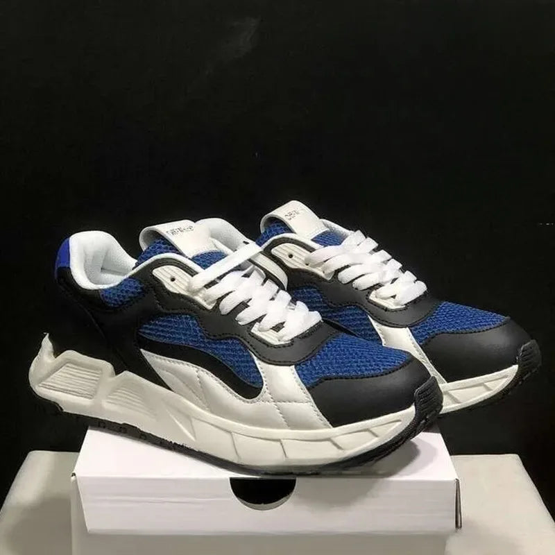 2026 New Panda White Sneakers Men Women Thick Sole Height Increasing Casual Skateboard Shoes Fashion Breathable Sports Shoes