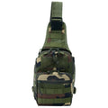 【New style】Outdoor lightweight hiking bag multi-functional single-shoulder -body riding fitness sports chest bag military fan t