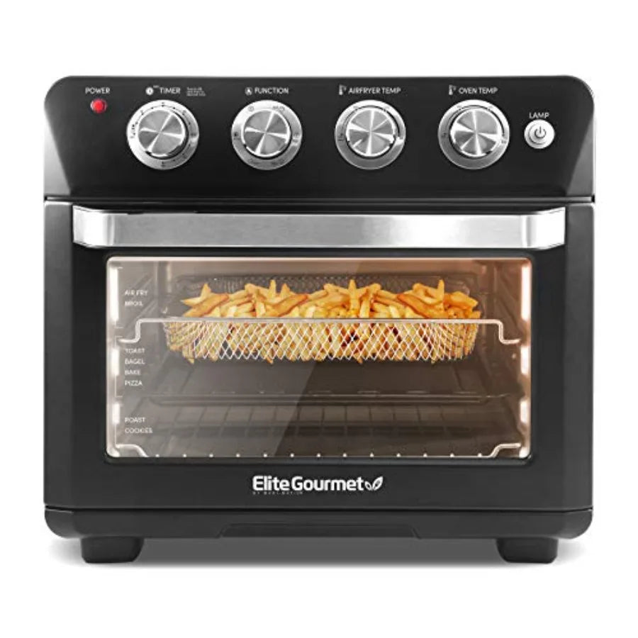 EAF9100 Maxi-Matic Electric Fryer Oven Oil-Less Convection Oven 25L Extra Large Capacity with Grill Bake Roast Air Fryer 1640-W
