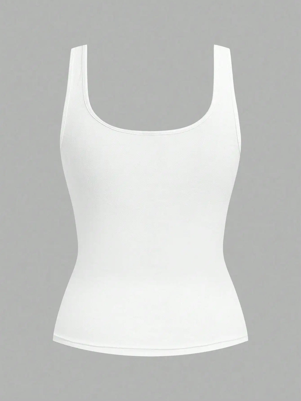 3-Pack Women's Ruched Waist Bodycon Tank Tops, Casual Scoop Neck Camis for Daily Wear