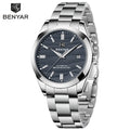 Benyar luxury brand sand particle size 40mm men's watch 316L stainless steel 5Bar waterproof men's automatic mechanical watch