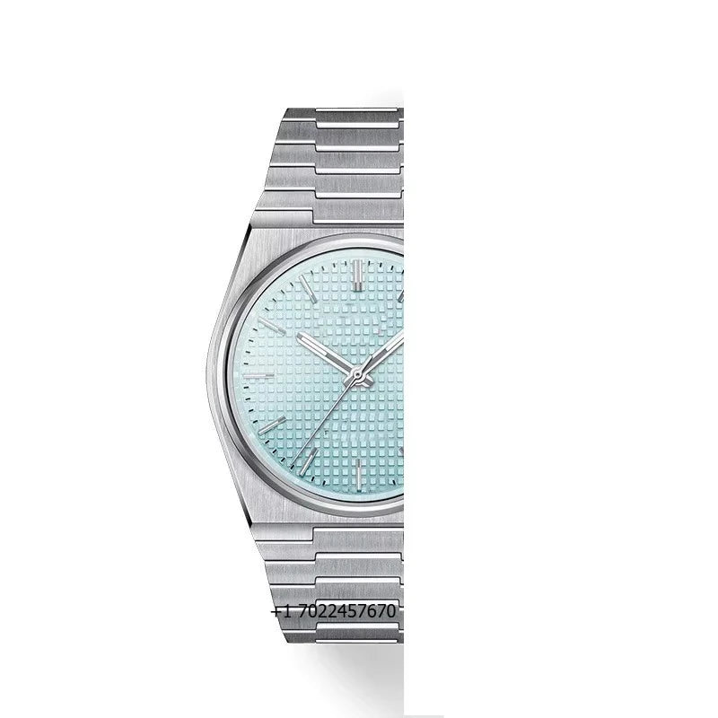 Factory Direct Customized Unisex Stainless Steel Mechanical Wristwatch 40mm Sapphire Crystal Fashion Business Style Waterproof