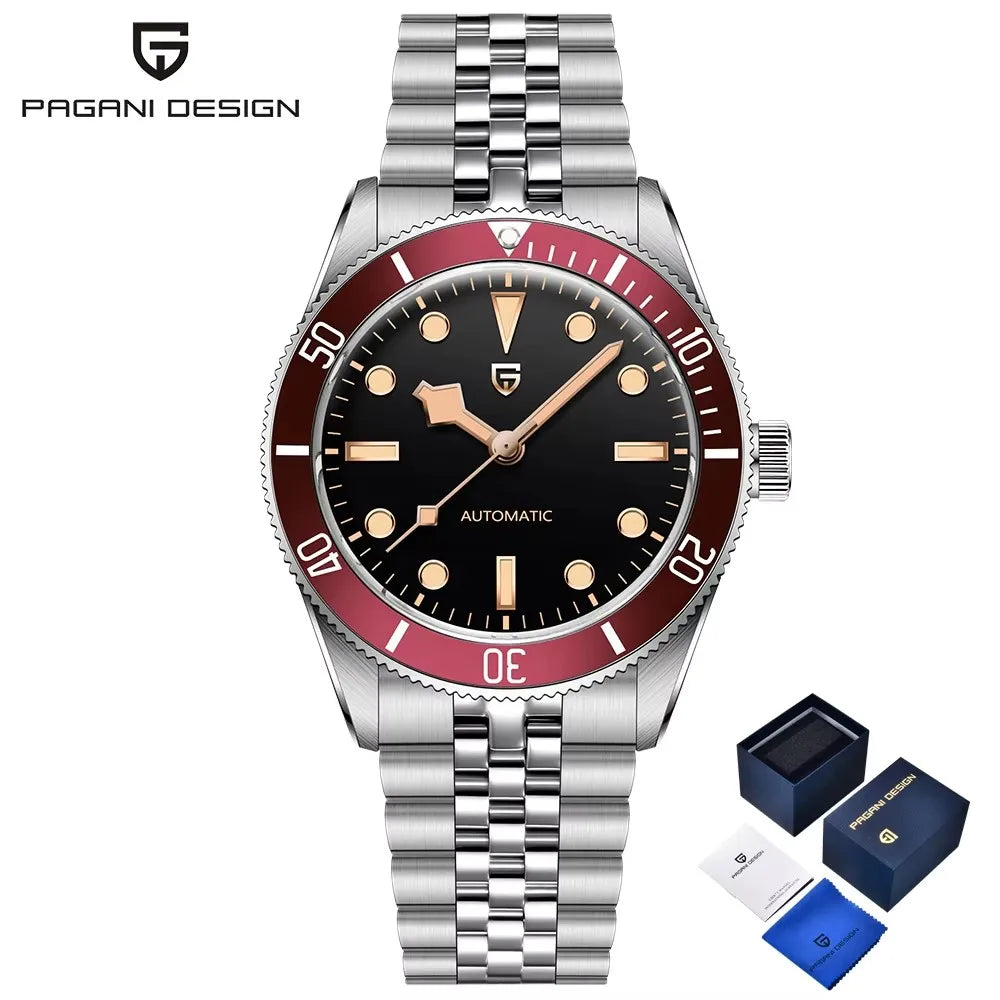 2026 New PAGANI DESIGN Men's Watches Top Luxury NH35 Mechanical Wristwatch Automatic Watch For Man Waterproof Luminous Gift Box