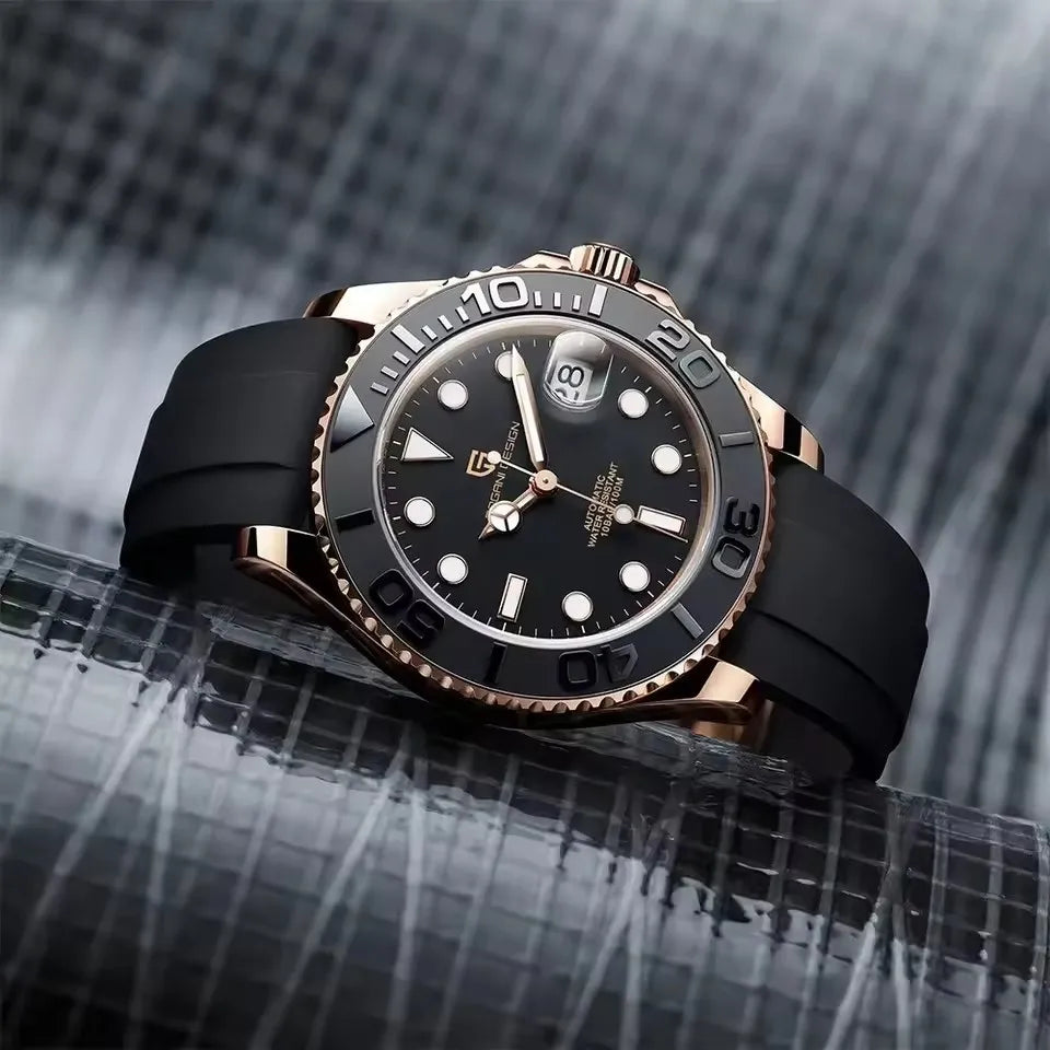 PAGANI DESIGN Luxury Men Mechanical Watches Japan movement 40MM AR Coated Sapphire Glass Waterproof Automatic Watches for men