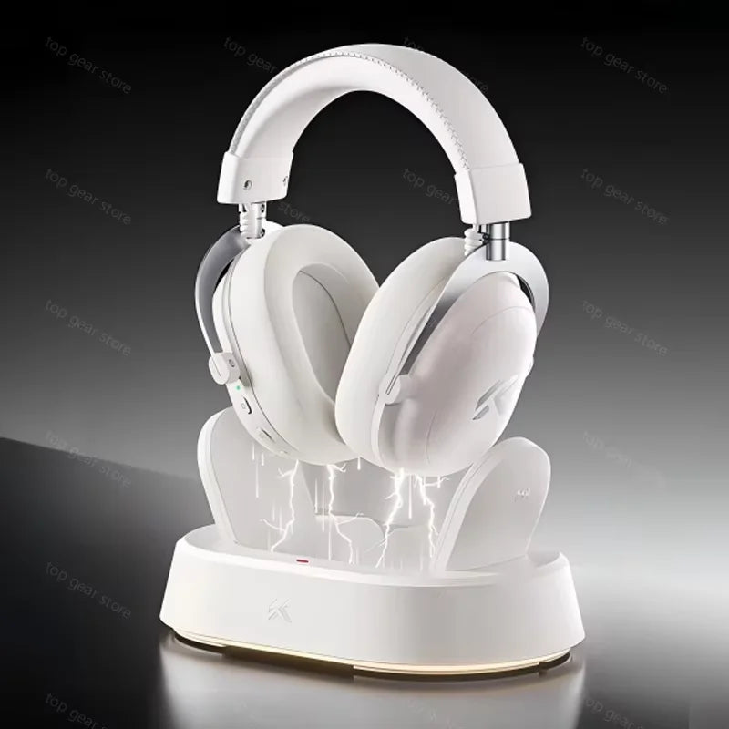 MCHOSE V9 Turbo Gaming Headset Support BT 2.4G Low Latency Wireless E-Sport Top Speed Connection with 2000mAh Magnetic Charging