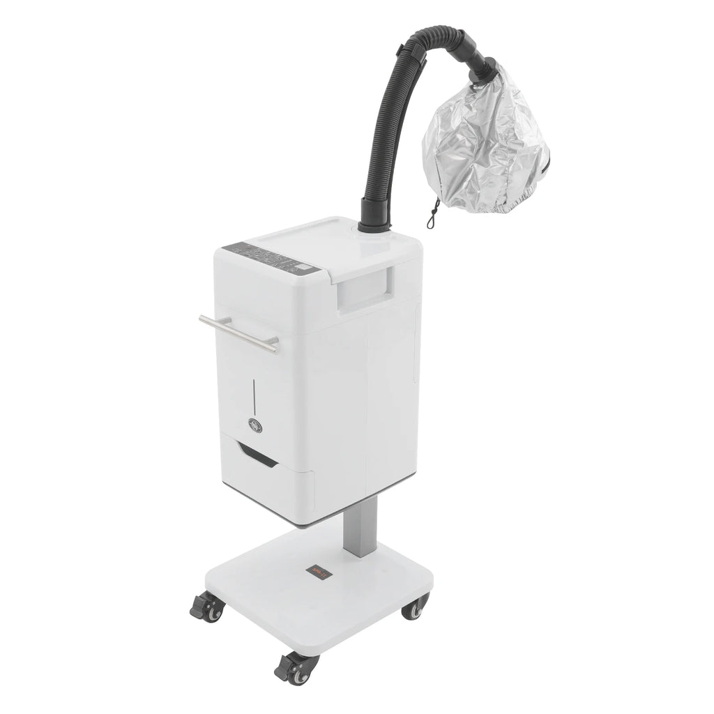 6-Mode Nano Hair Steamer Machine with LCD Display, 33.82oz Removable Water Tank for Barber Store Hairdressing Beauty Salon 110V