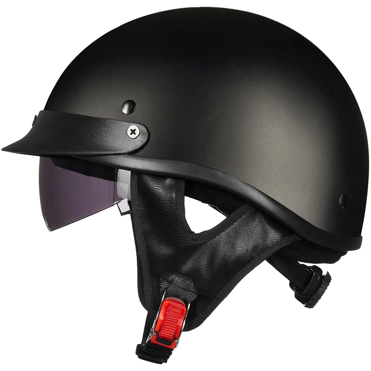 Retro Half Helmet Motorcycle Cruiser Helmet German Style Vintage Casco Moto Open Face Chopper Biker Pilot DOT Capacetes Para