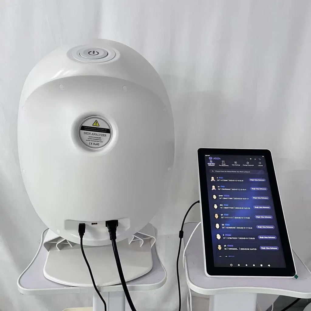AISIA Q1 3D AI Facial Skin Analyzer Detection Skin Problem Diagnosis 8 Spectrum Professional Analysis Beauty Salon Equipment