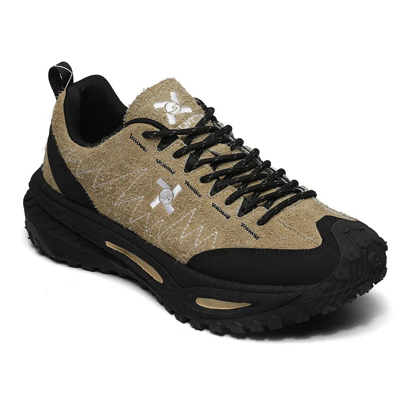 Outdoor Full-grain Leather Hiking Shoes New Arrival Camping Casual Non-slip Climbing Lightweight Durable
