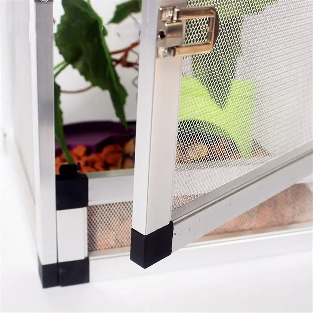 Indoor Ventilated Reptile Habitat for Chameleons, Lizards, and Snakes - Ideal Breeding Enclosure