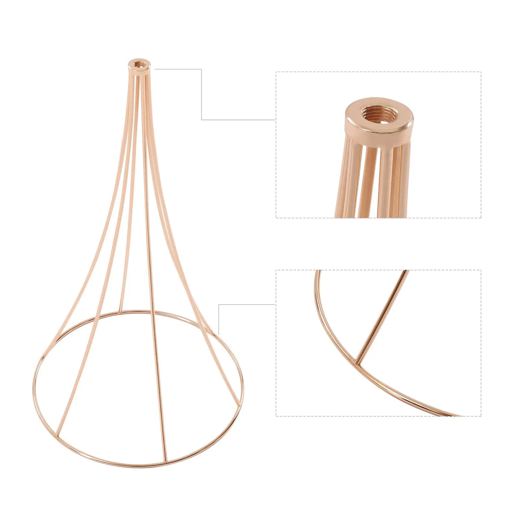 10 Pcs Gold Centerpieces Wedding Table Vase, 31.5 Inch Tall Trumpet Vase, Road Lead Arrangement Flower Stand for Anniversary Party B