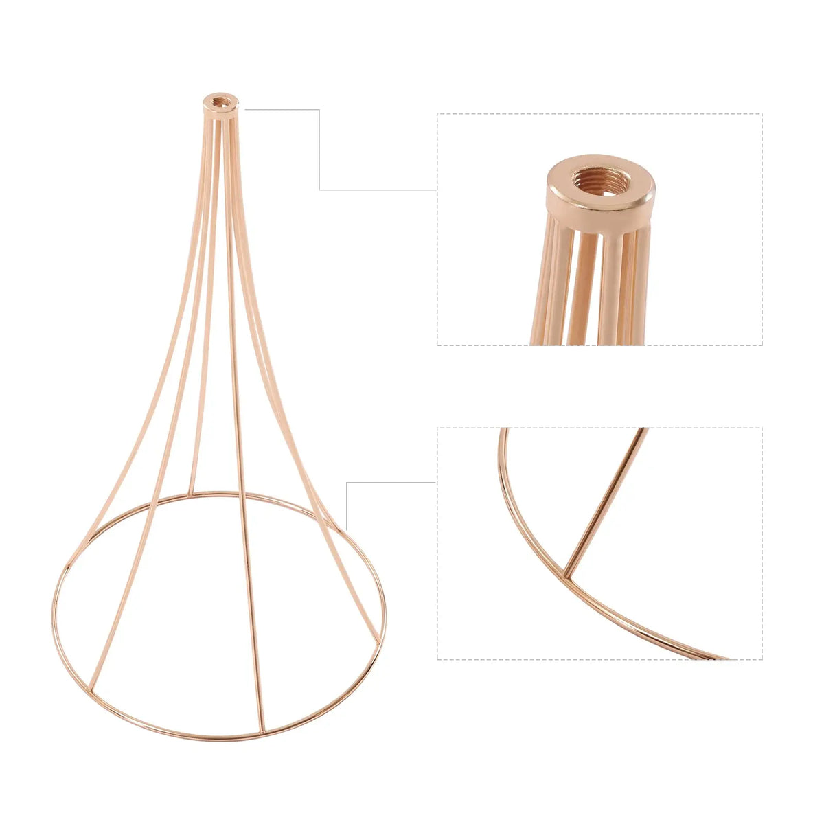10 Pcs Gold Centerpieces Wedding Table Vase, 31.5 Inch Tall Trumpet Vase, Road Lead Arrangement Flower Stand for Anniversary Party B