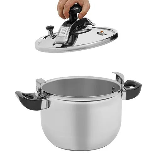 11L Stainless Steel Pressure Cooker 60Kpa Stewing Pot For Family And Hotel Use
