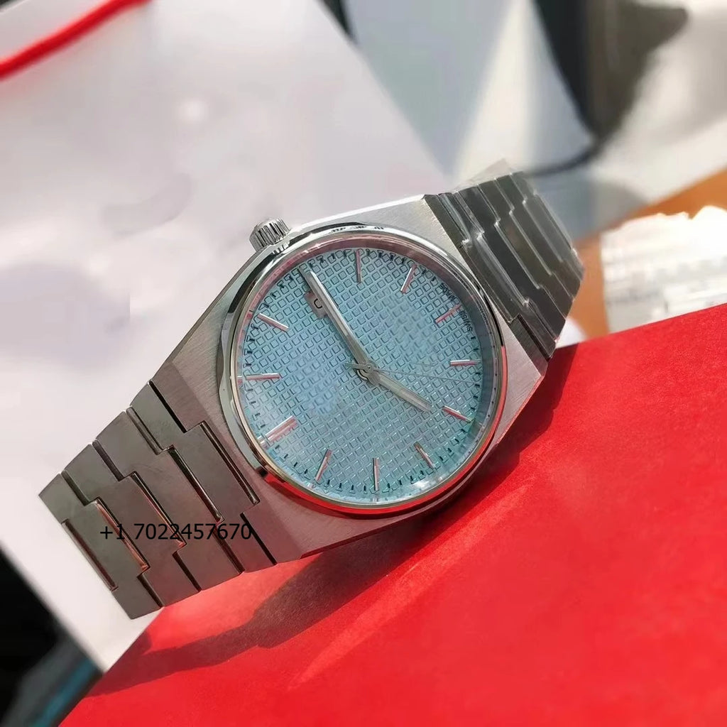 Factory Direct Customized Unisex Stainless Steel Mechanical Wristwatch 40mm Sapphire Crystal Fashion Business Style Waterproof