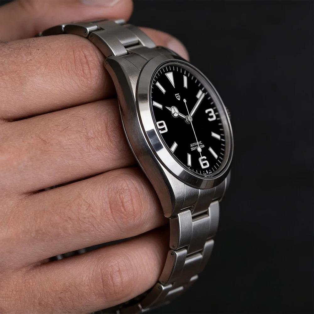 PAGANI DESIGN 40MM Air King Mechanical Automatic Watch AR Coating Sapphire Glass Stainless Steel Men Luxury Sports Watch for men