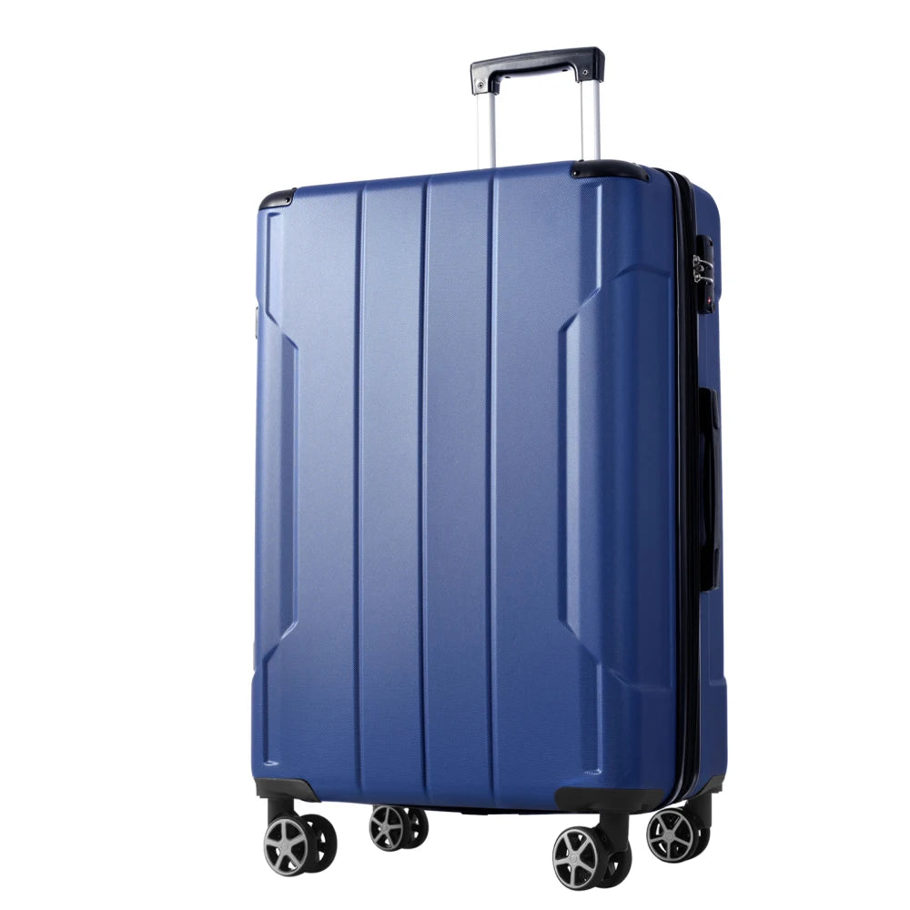 Hardshell Rolling Luggage, Lightweight Durable ABS Suitcase with 360° Spinner Wheel, TSA Lock,  Airline-Approved Travel Carry On