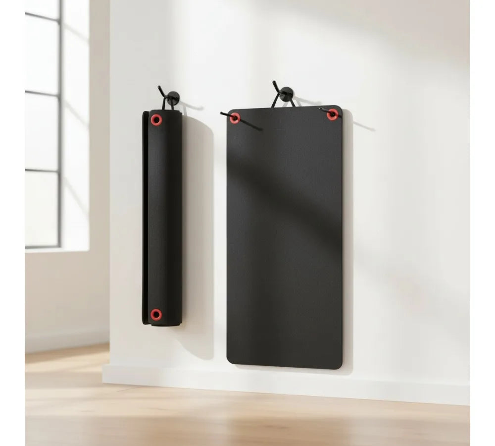 Commercial Grade Hanging Exercise Mat, Dense Foam Yoga Fitness Mat with Reinforced Holes for Gym Classes