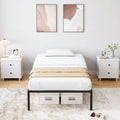 14 Inch Twin Size Bed Frames Heavy Duty Metal Platform Bed Frame Twin Size For Bedroom,No Box Spring Needed,Easy Assembly,Noise