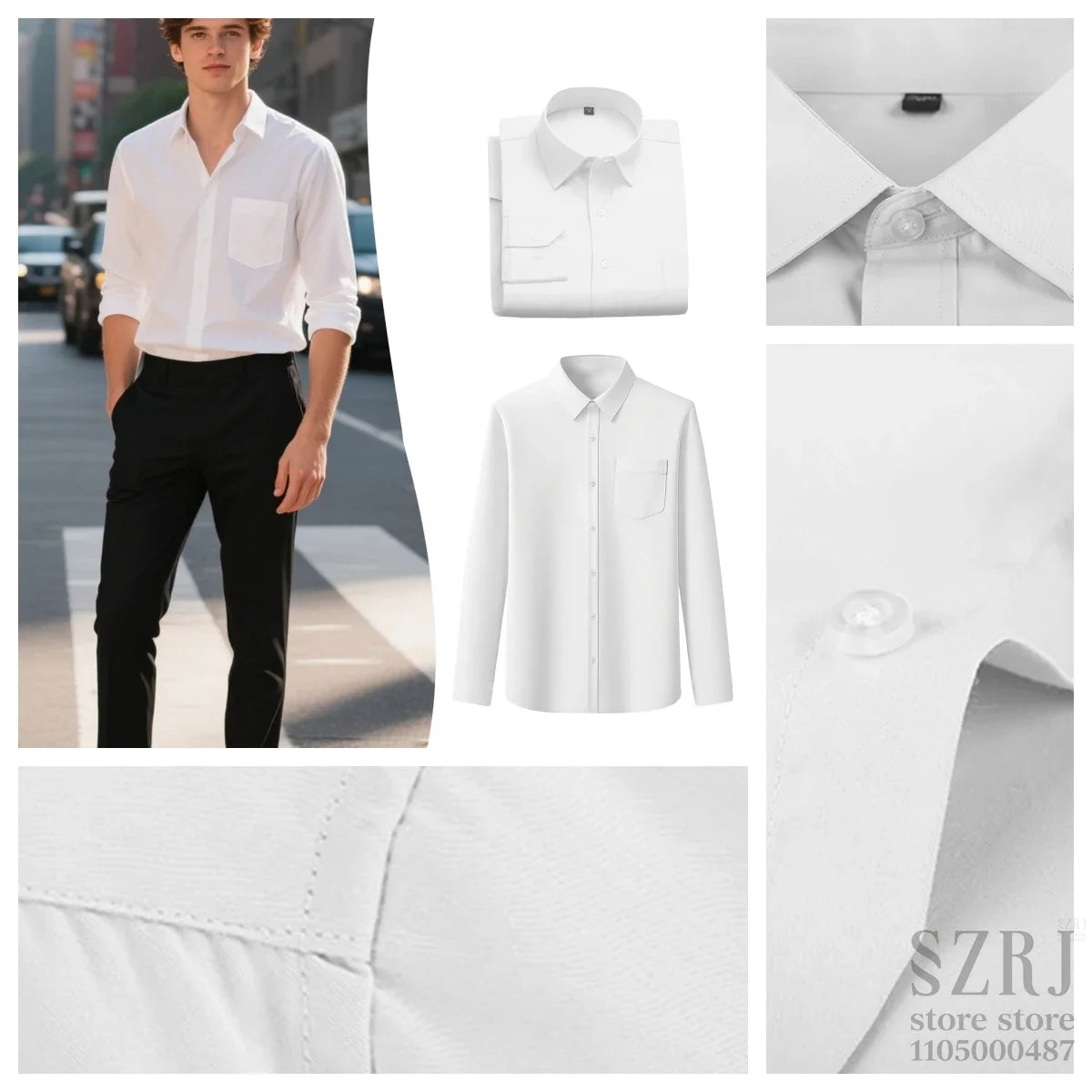 Men's 5-piece vertical striped suit+double button jacket+pants+white shirt+black tie, suitable for wedding/business/daily wear