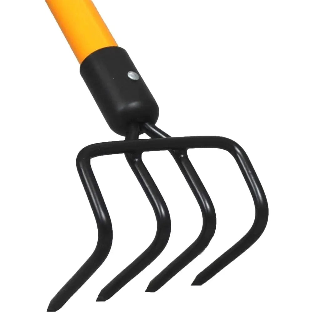 Garden Cultivator (6 Pack)– Sturdy Hand Tiller/Cultivator – Heavy Duty Blade for Digging, Loosening Soil and Weeding –