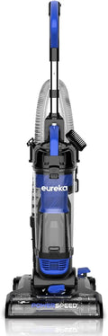Lightweight Powerful Upright Vacuum Cleaner for Carpet and Hard Floor, PowerSpeed, New Model Blue/Black