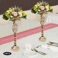 Metal Wedding Table Centerpieces 10 Pieces Crystal Flower Vase Stand Party Decor