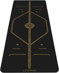 Printed TPE Yoga Mat in Various Colors, for Yoga - Patented Alignment, Non-Slip, Eco-friendly & Sweat-resistant