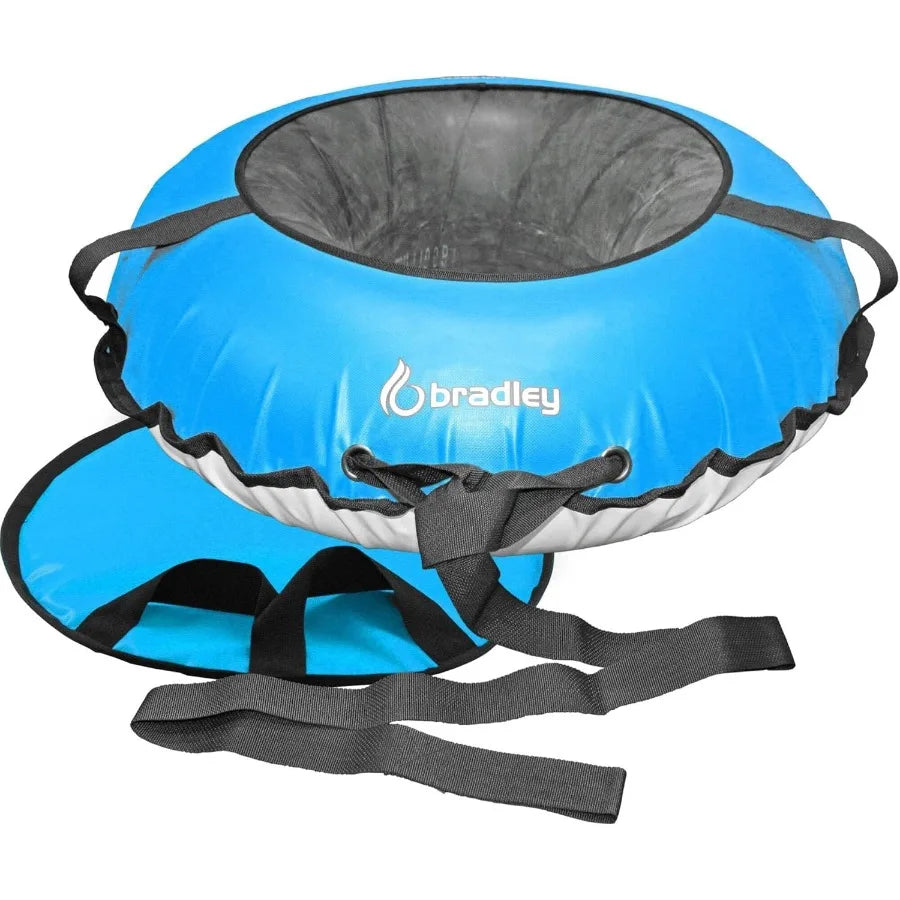 Ultimate Towable Snow Tube Sled with Heavy Duty Cover | Designed for Thrilling Winter Adventures for Durability and Safety on S
