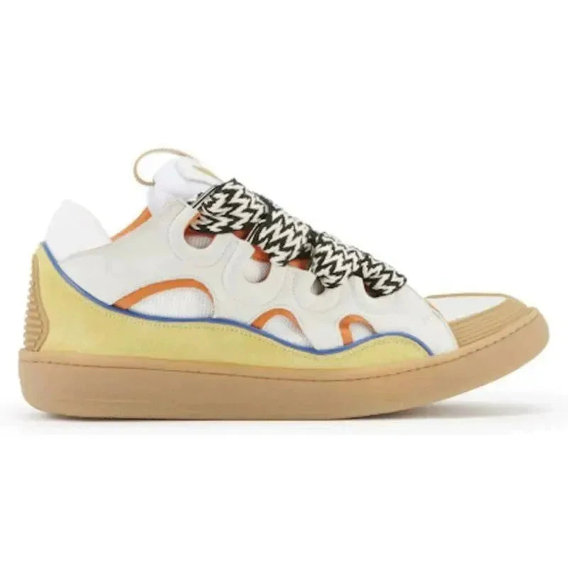 2026 New Couple Retro Dad Shoes Men's Women's Thick Sole High Top Breathable Versatile Platform Sneakers