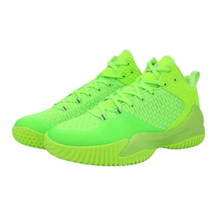 PEAK High Top Mens Basketball Shoes Lou Williams Streetball Master Breathable Outdoor Sneakers Cushioning Shoes for Fitness