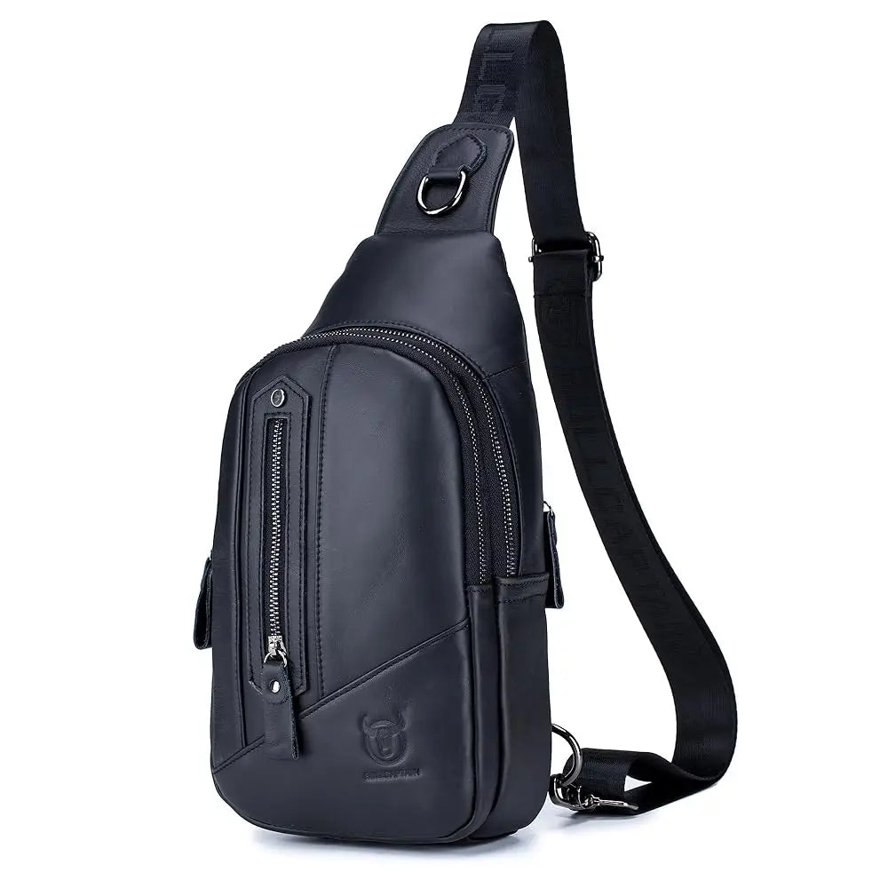 Genuine Leather Sling Bag for Men