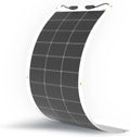 100 Watt 12V Monocrystalline Flexible Solar Panel for RV, Marine, Car, Van & Cabin Off-Grid Charging on Uneven Surfaces